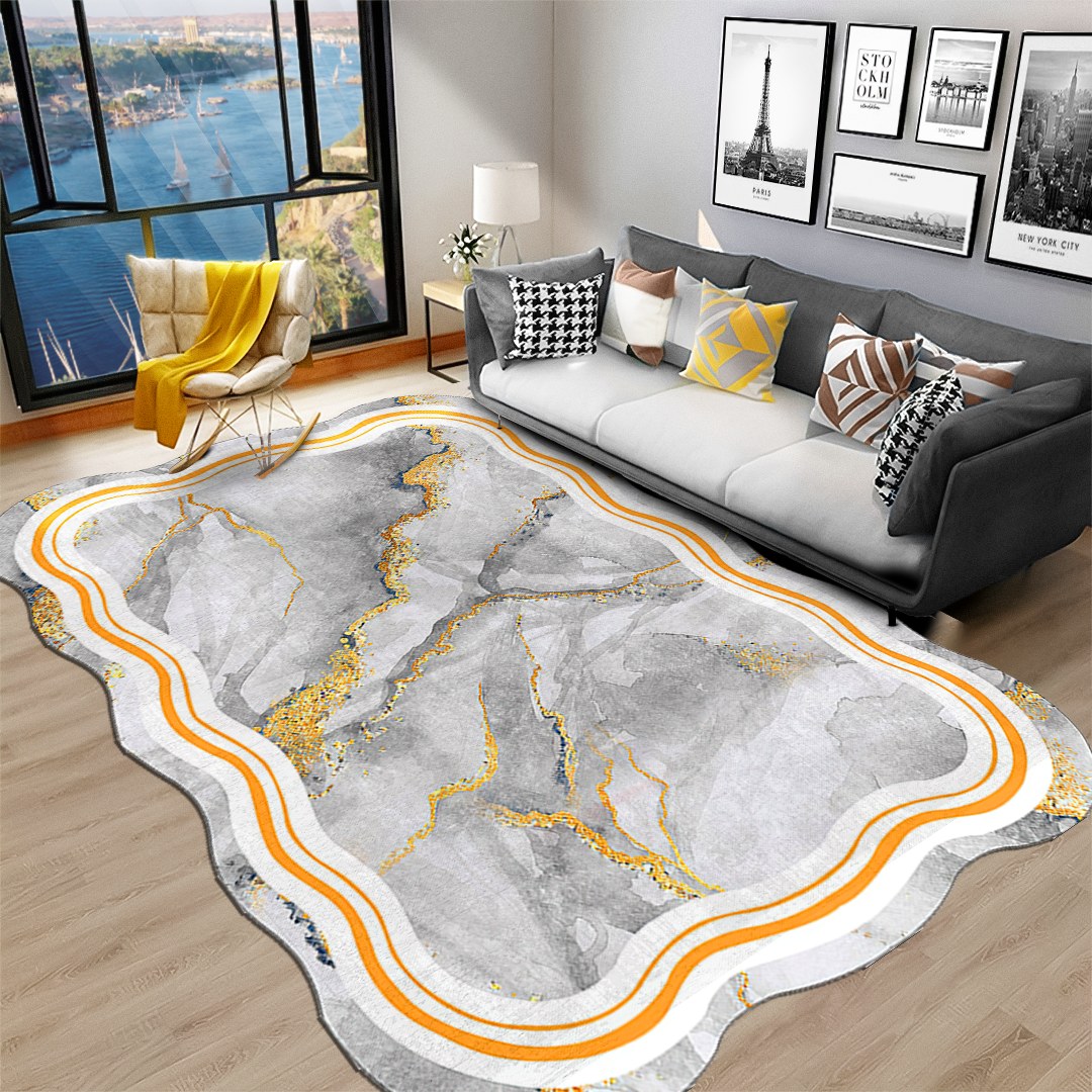 Marbla- Dimensional Area Modern Rug