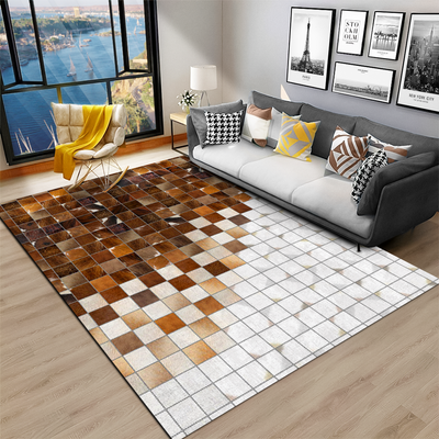 Leathert - Soft Touch Printed Area Rug