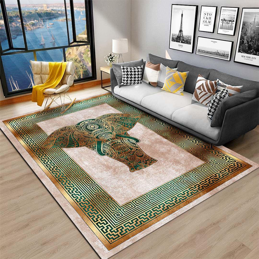 Elinose - Luxurious Soft Printed Rug