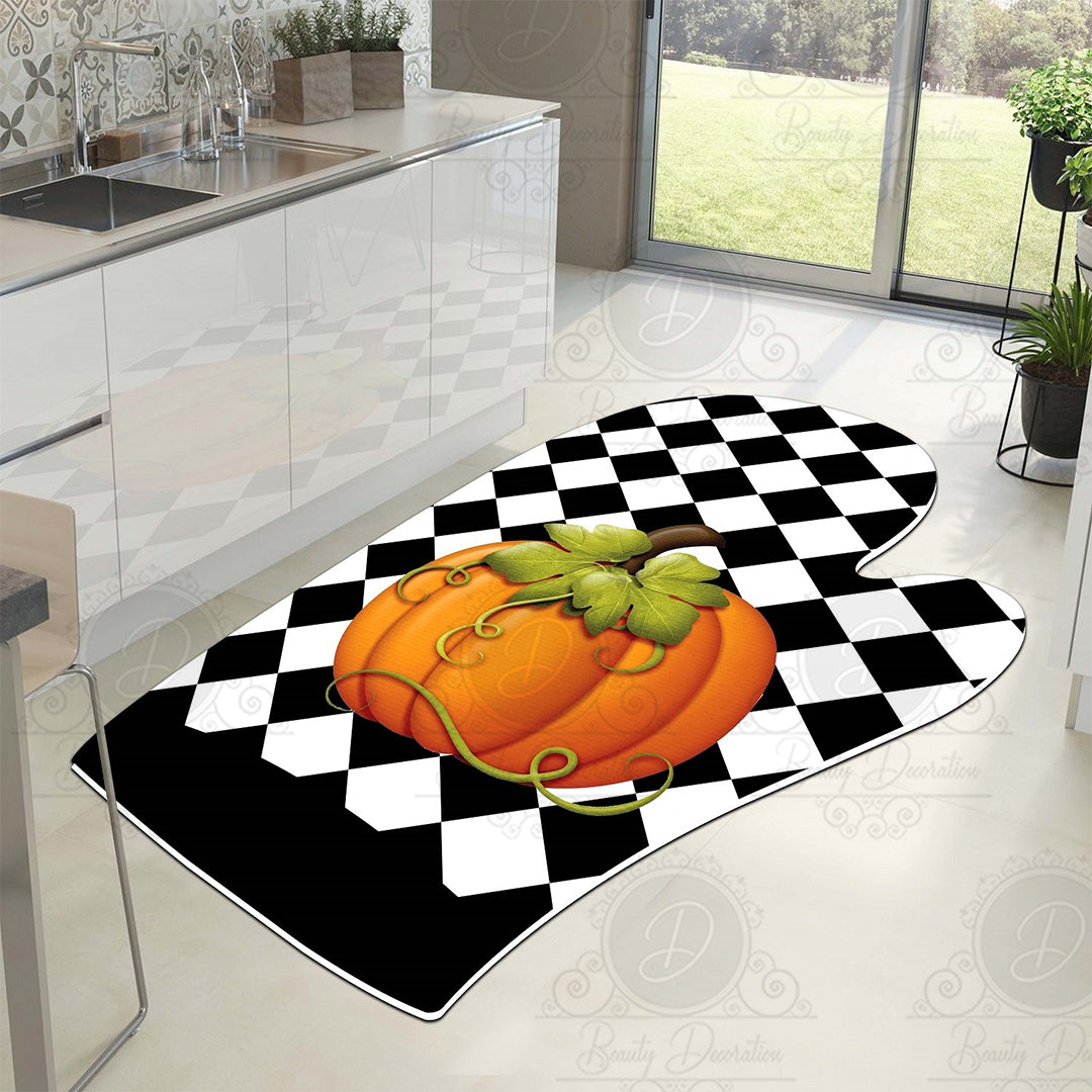 Gloves - Non-slip Kitchen Printed Rug