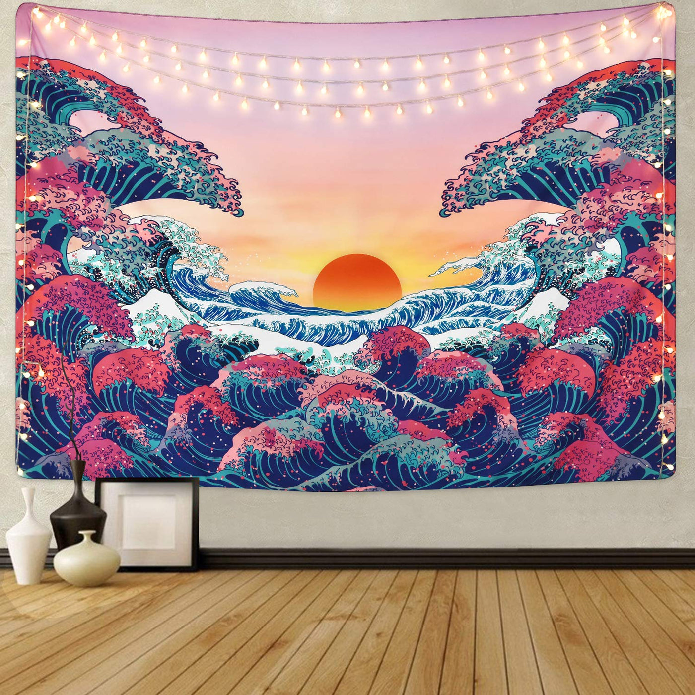 Sunset wall tapestry