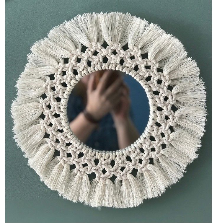 Macrame Mirror -02