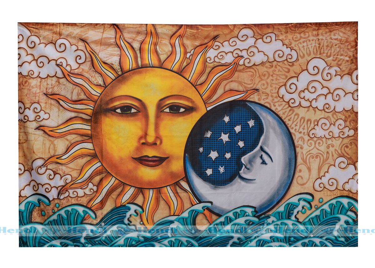 Sun, Moon & Sea Tapestry