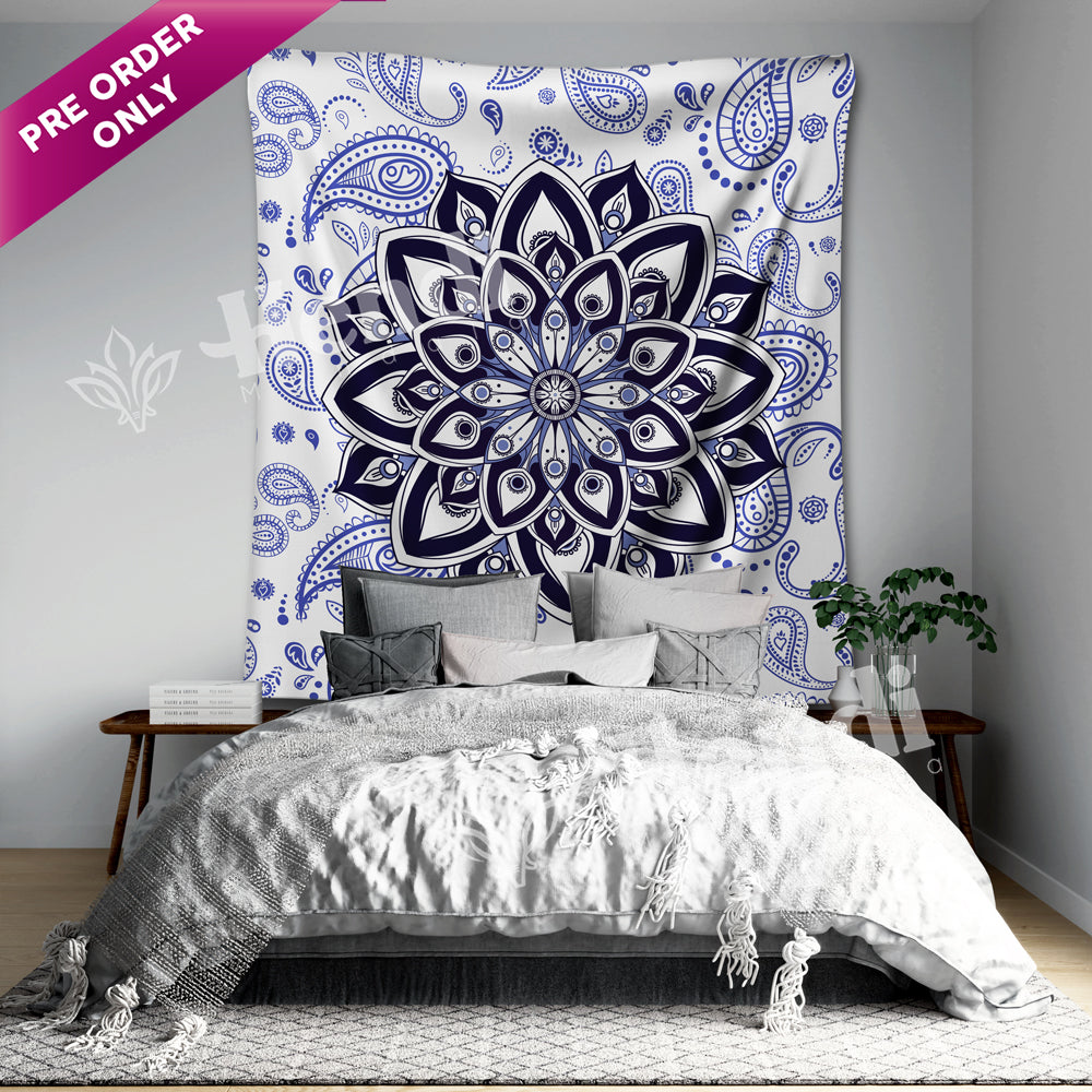 White Peace II Tapestry