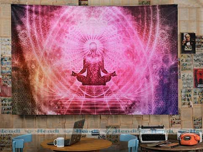 Energize Yoga Tapestry