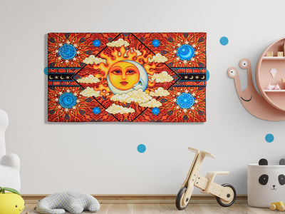 Hippi sun and moon