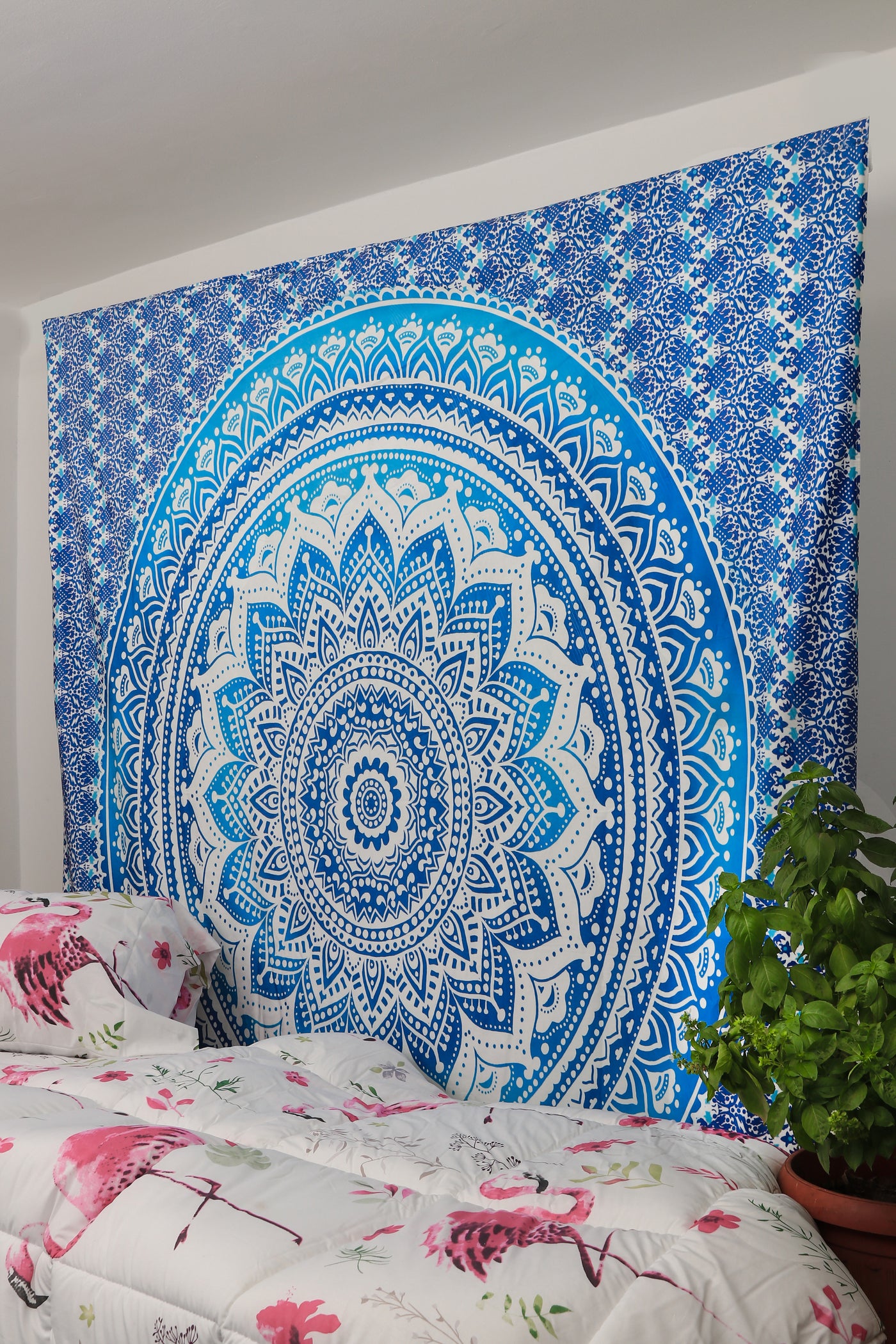 Eternally Classic Blue Tapestry