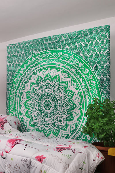 Eternally Classic Green Tapestry