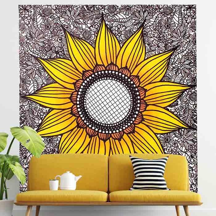 Sun Flower Tapestry