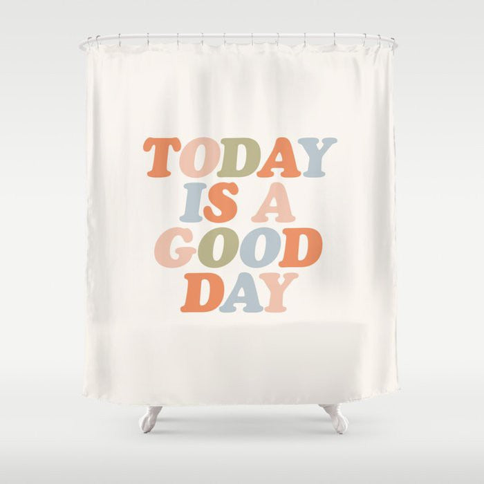 GOOD DAY Shower Curtain
